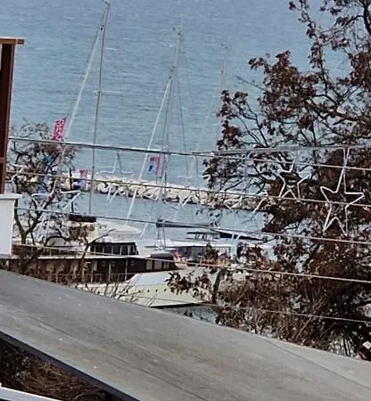 アパート Sea View Across The Golden Bay Beach, Cosy Sunny, Spacious In Aretsou Kalamaria *