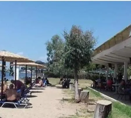 Sea View Across The Golden Bay Beach, Cosy Sunny, Spacious In Aretsou Kalamaria アパート